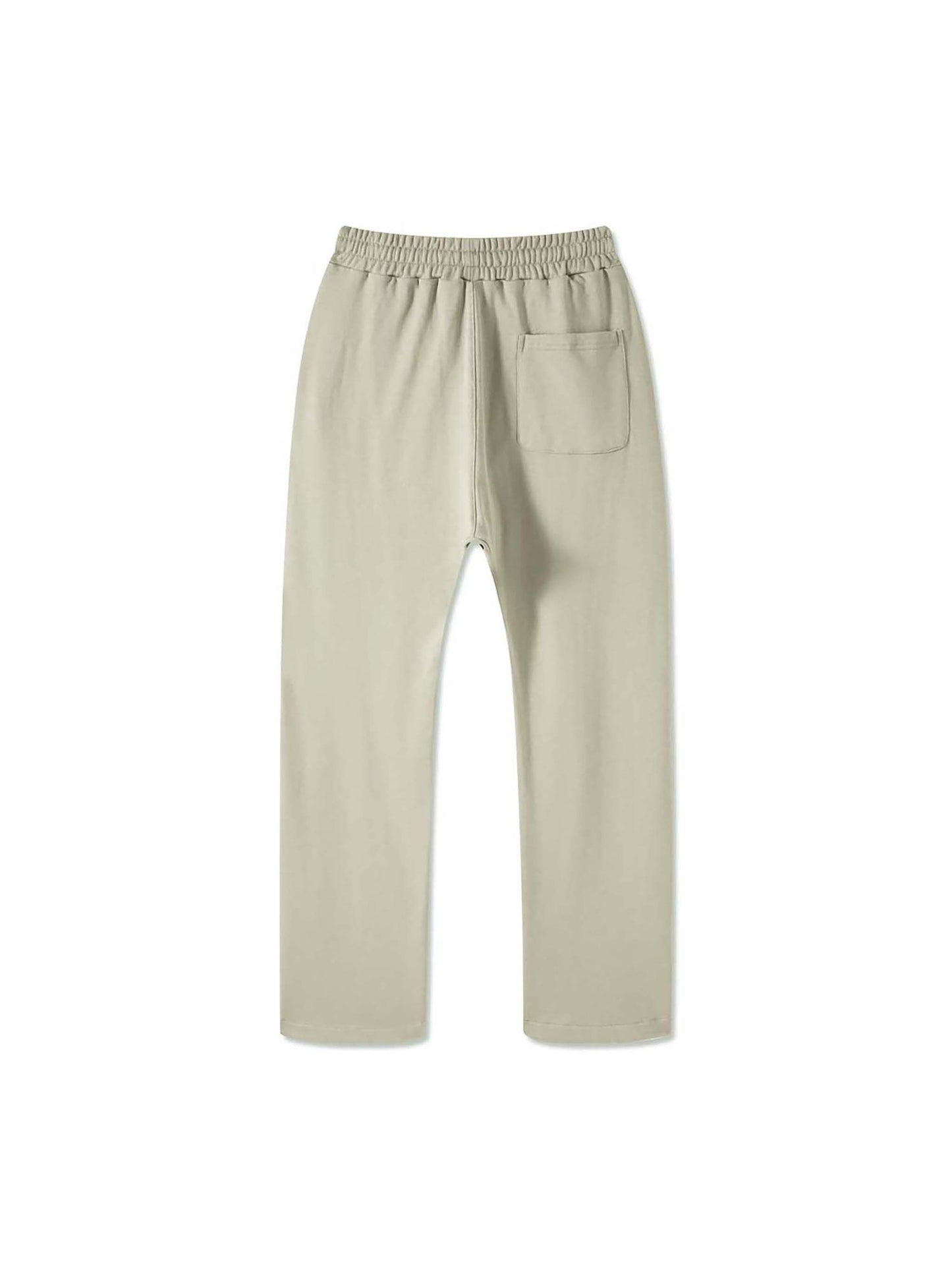 FOG Solid Color Gray Camel Straight Leg Pants - 365 GSM
